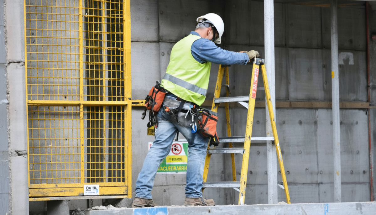 découvrez les bonnes pratiques essentielles pour assurer votre sécurité lors de l'utilisation d'un escabeau sur un chantier et prévenir les accidents.