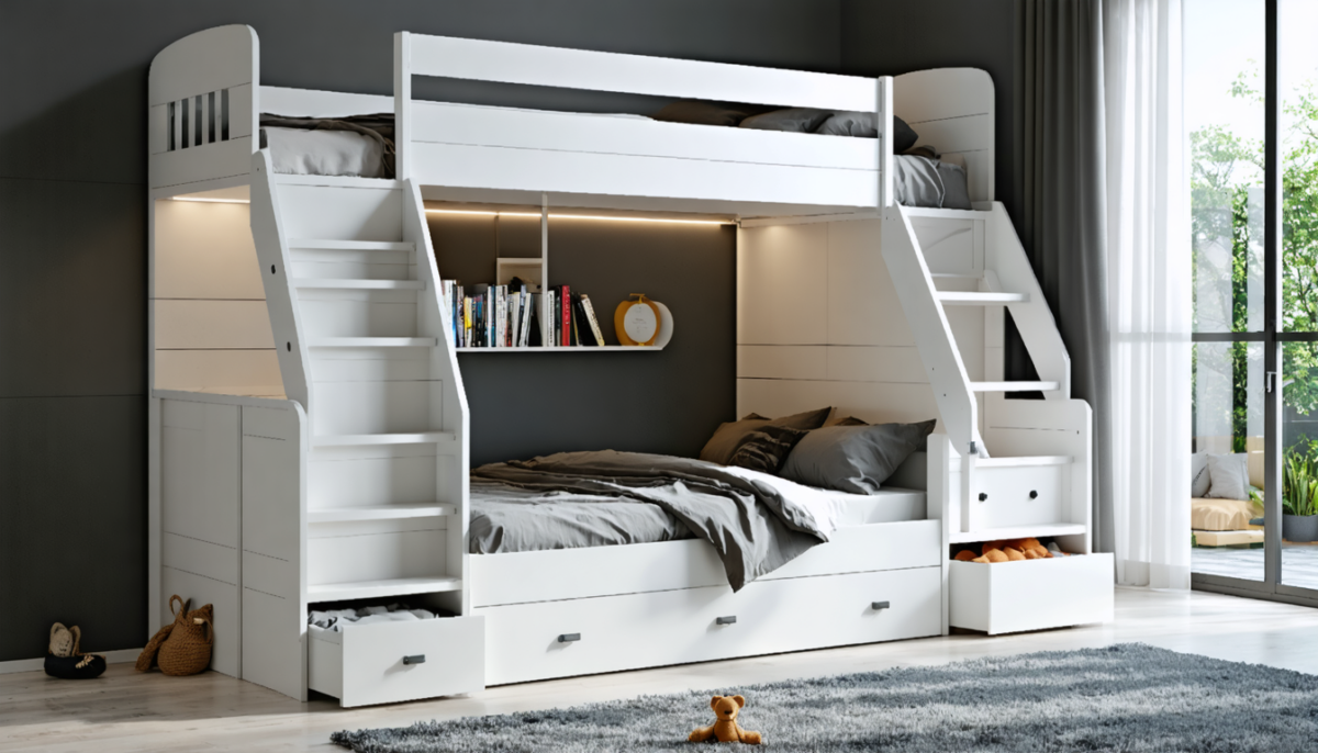 découvrez comment un lit superposé blanc peut transformer votre espace en alliant gain de place, praticité et design élégant pour une chambre moderne et fonctionnelle.
