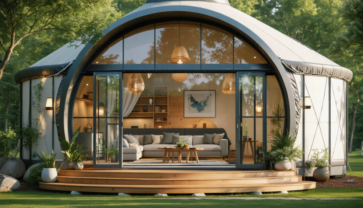 découvrez la yourte contemporaine, un habitat unique qui combine modernité et charme traditionnel pour un style de vie original et confortable.