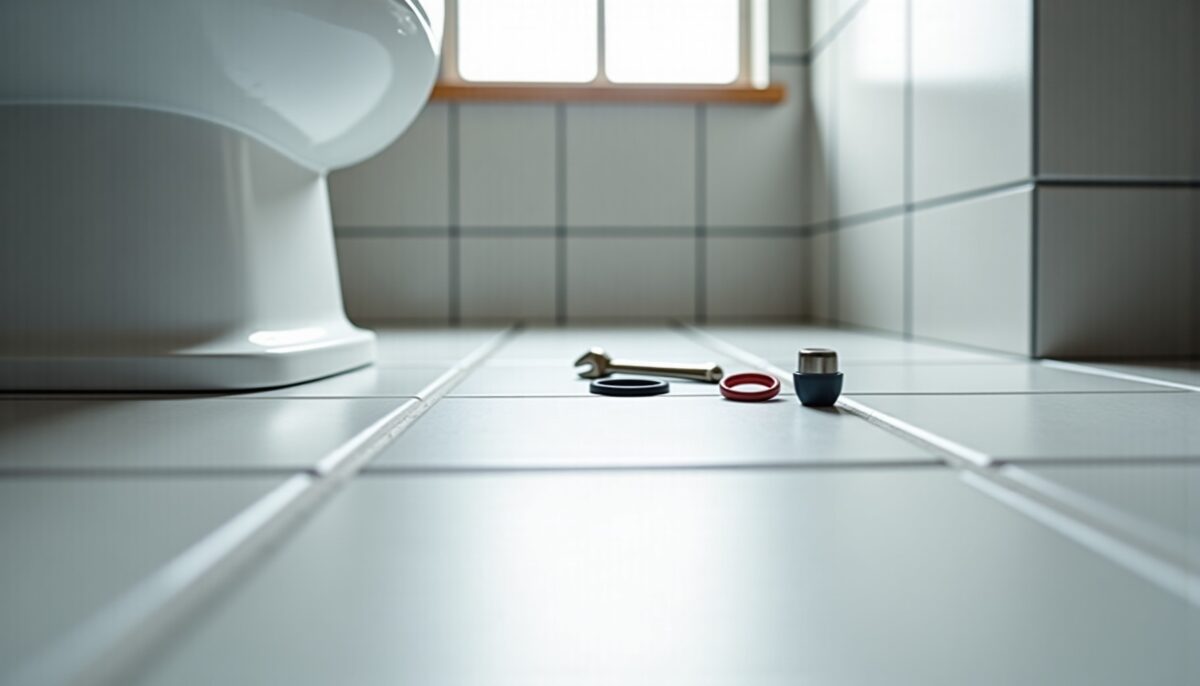 Fuite entre la cuvette des WC et le carrelage : mode d'emploi pour une réparation efficace